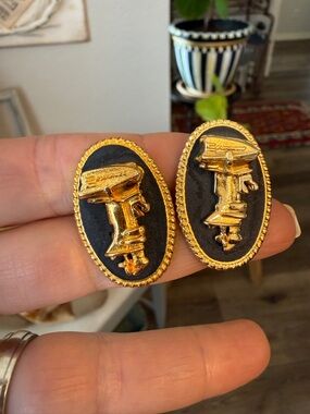 Vintage Evinrude Boat Motor Cufflinks - Classic Men’s Accessory